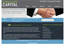 Tablet Screenshot of doubleclosecapital.com